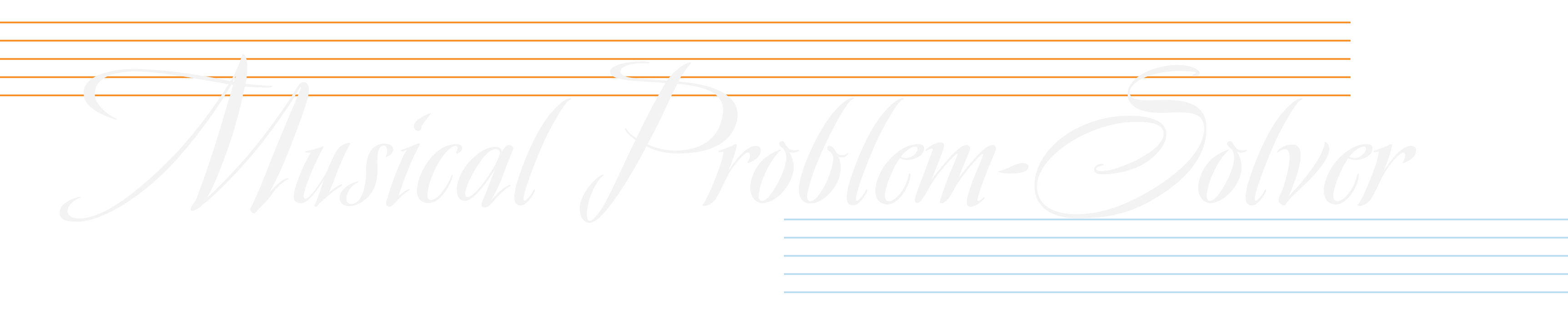 Musical Problem-Solver